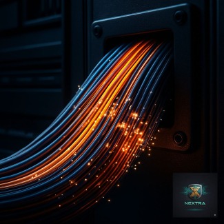 (Internal Fiber Cabling) تمديد فايبر داخلي: العمود الفقري لشبكات المستقبل